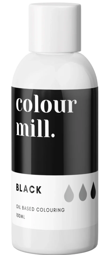 Colour Mill Oil Based Colouring 100ml Black