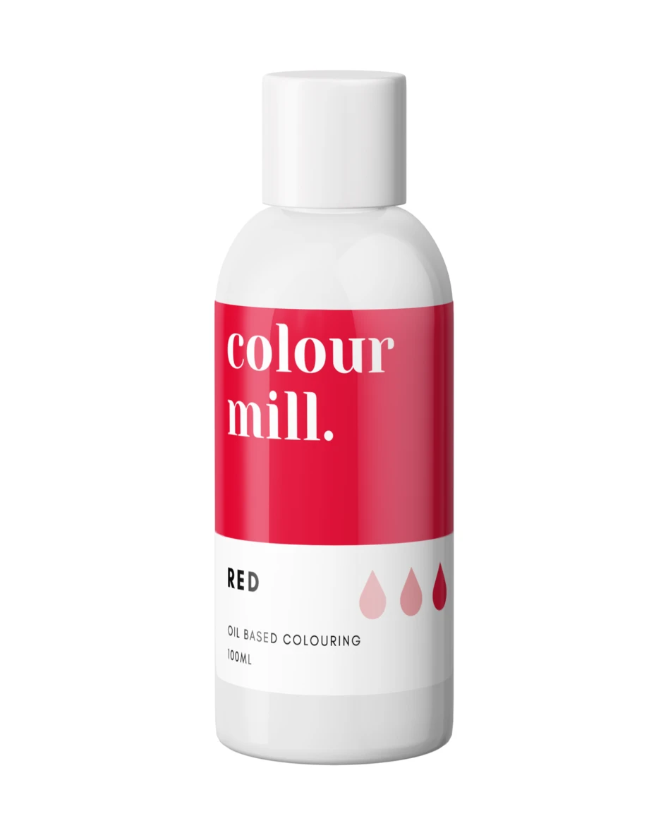 Colour Mill Oil Based Colouring 100ml Red