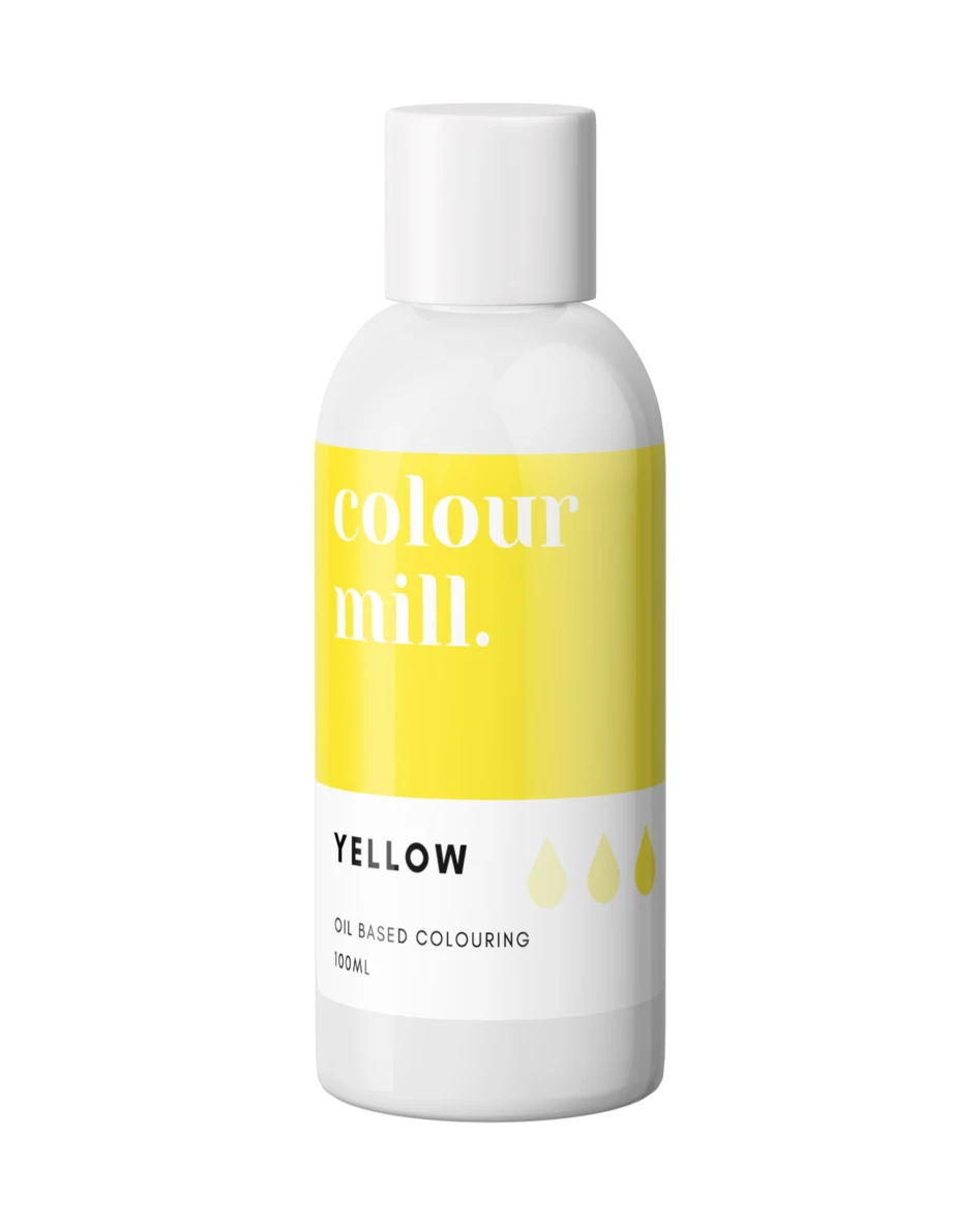 Colour Mill Oil Based Colouring 100ml Yellow