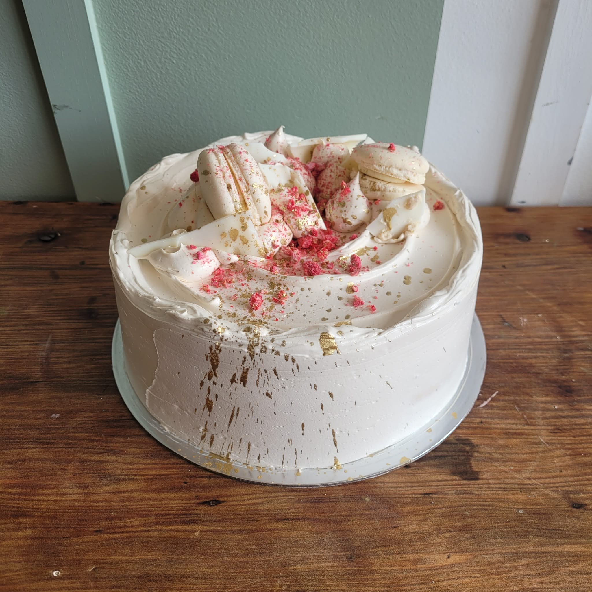 8″ Chocolate Raspberry Cake