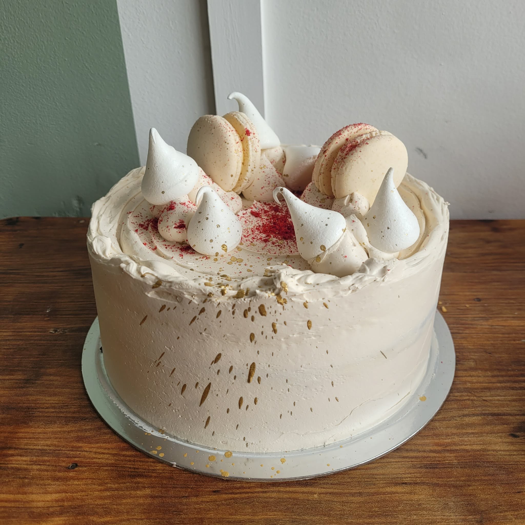 8″ Chocolate And Raspberry Cake
