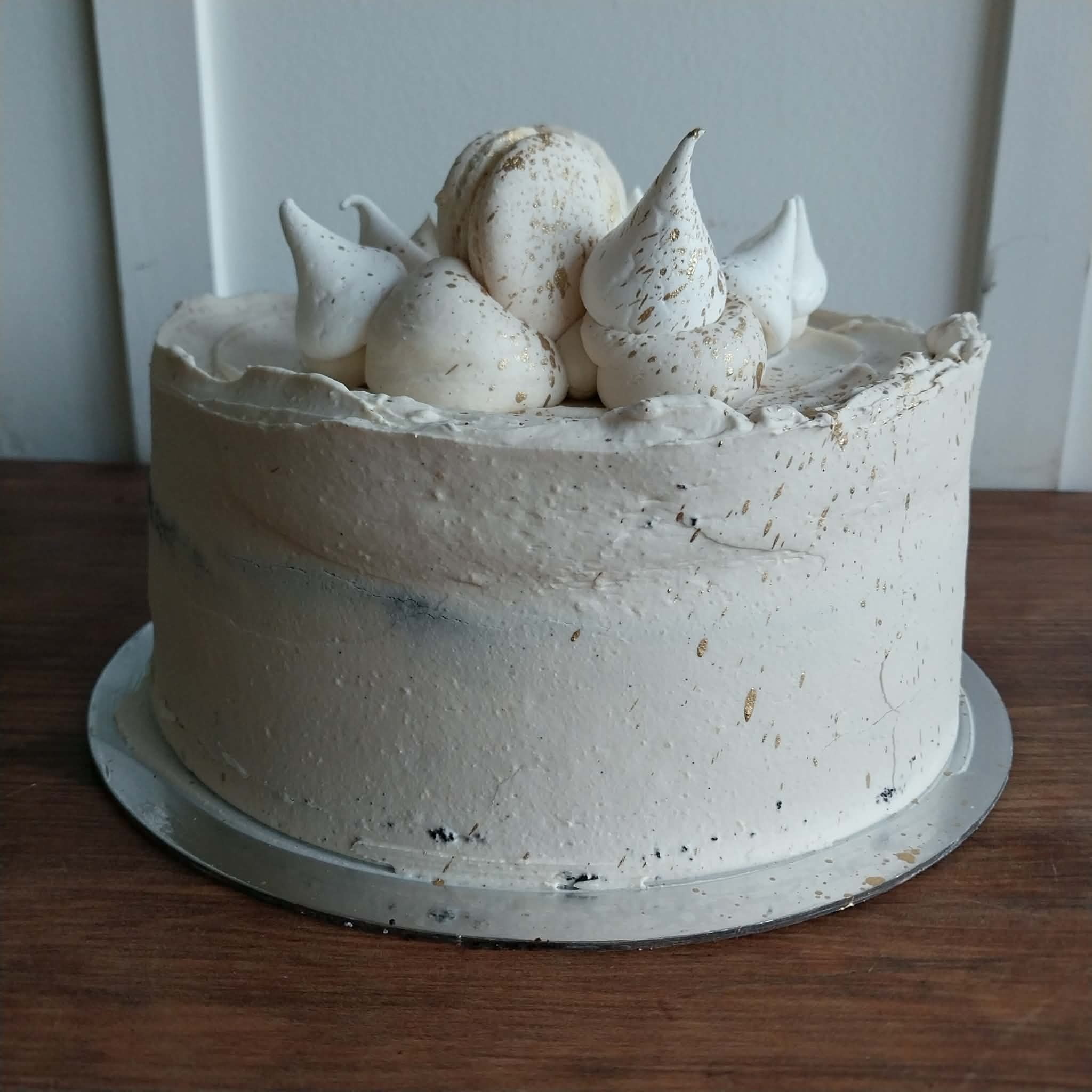 8″ Chocolate And Raspberry Cake