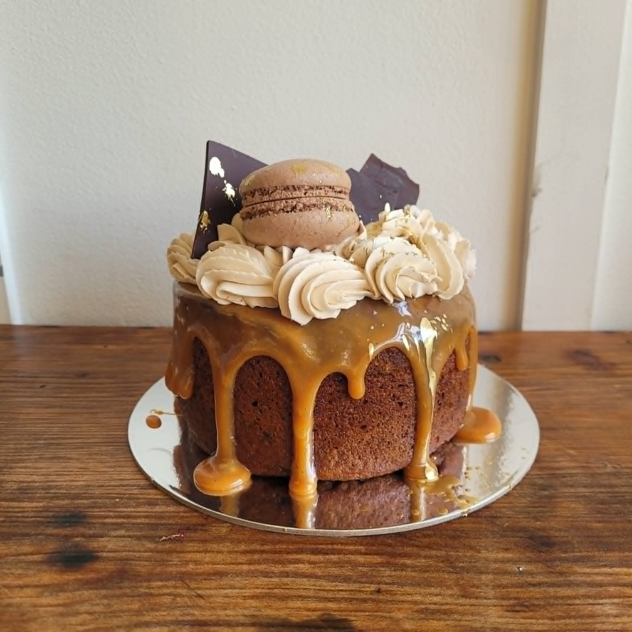 5″ Sticky Date Cake With Caramel