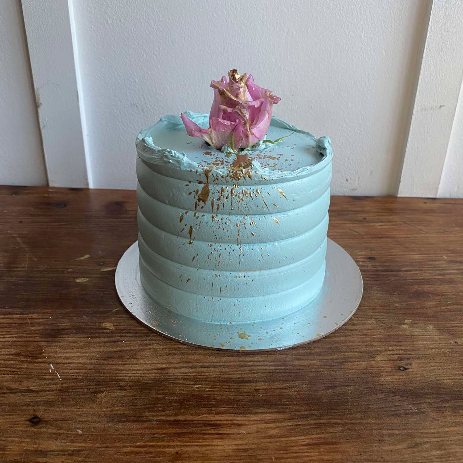 5″ Chocolate Cake With Chocolate Caramel Mousse