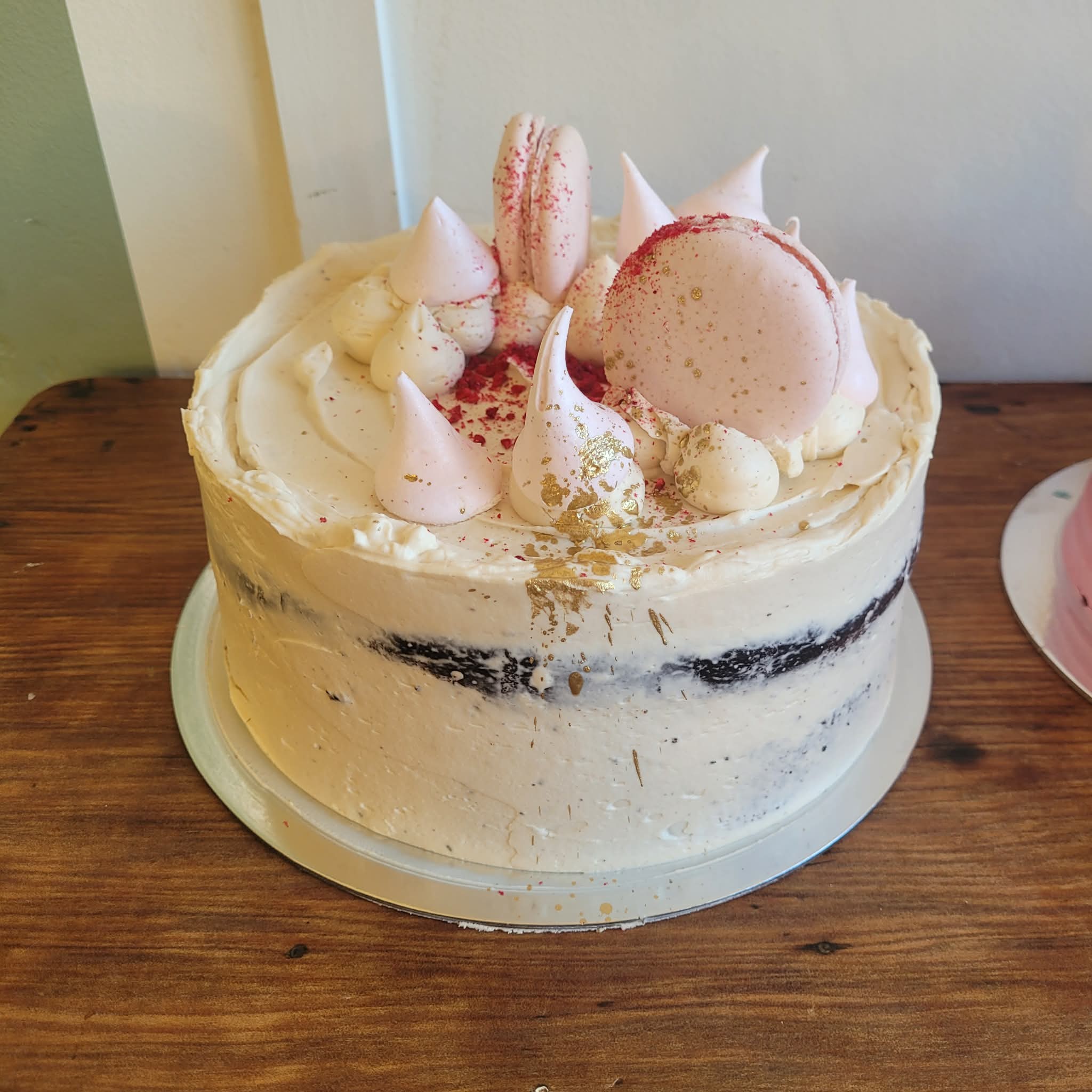 8″ Chocolate And Raspberry Cake