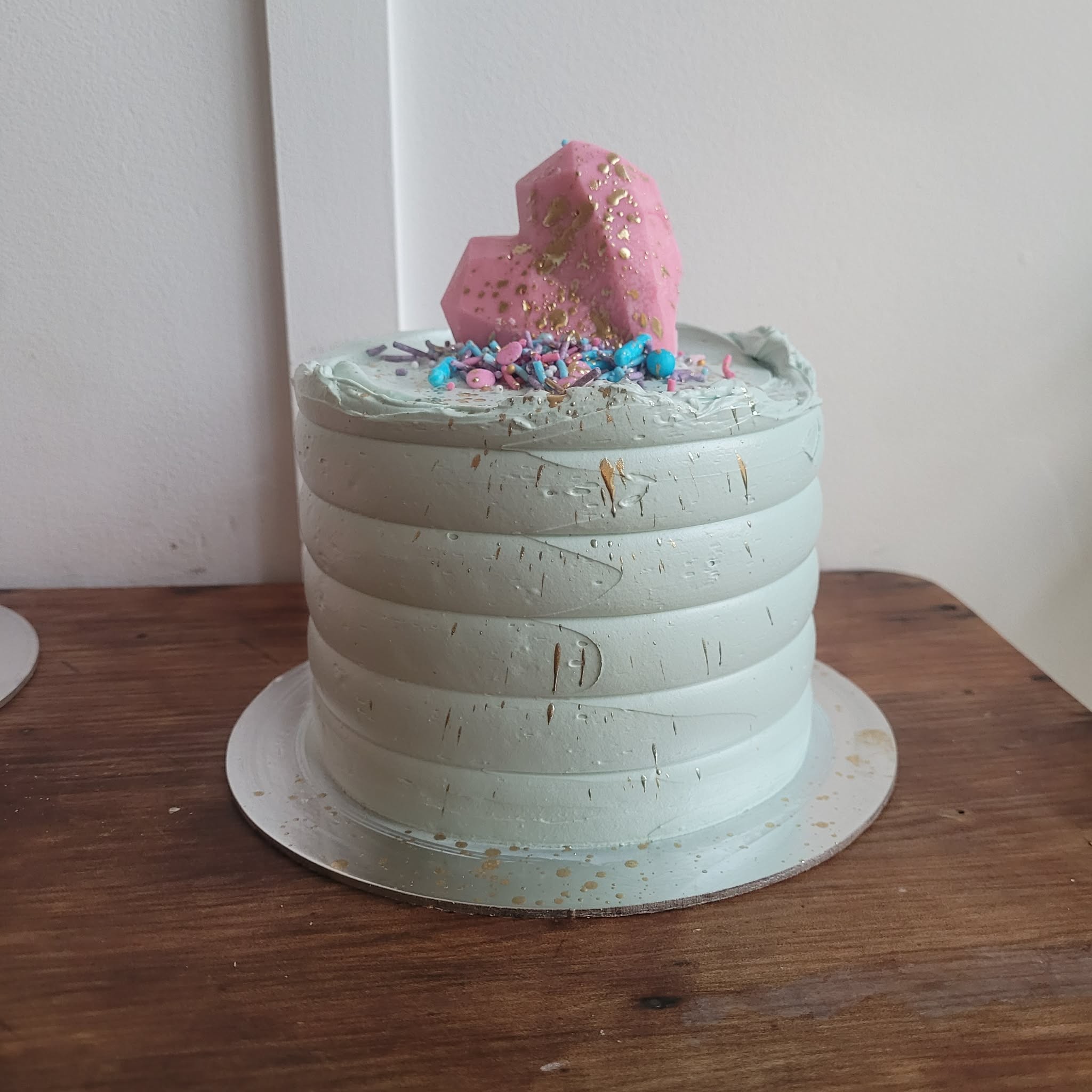 5″ Chocolate Cake With Chocolate Mousse