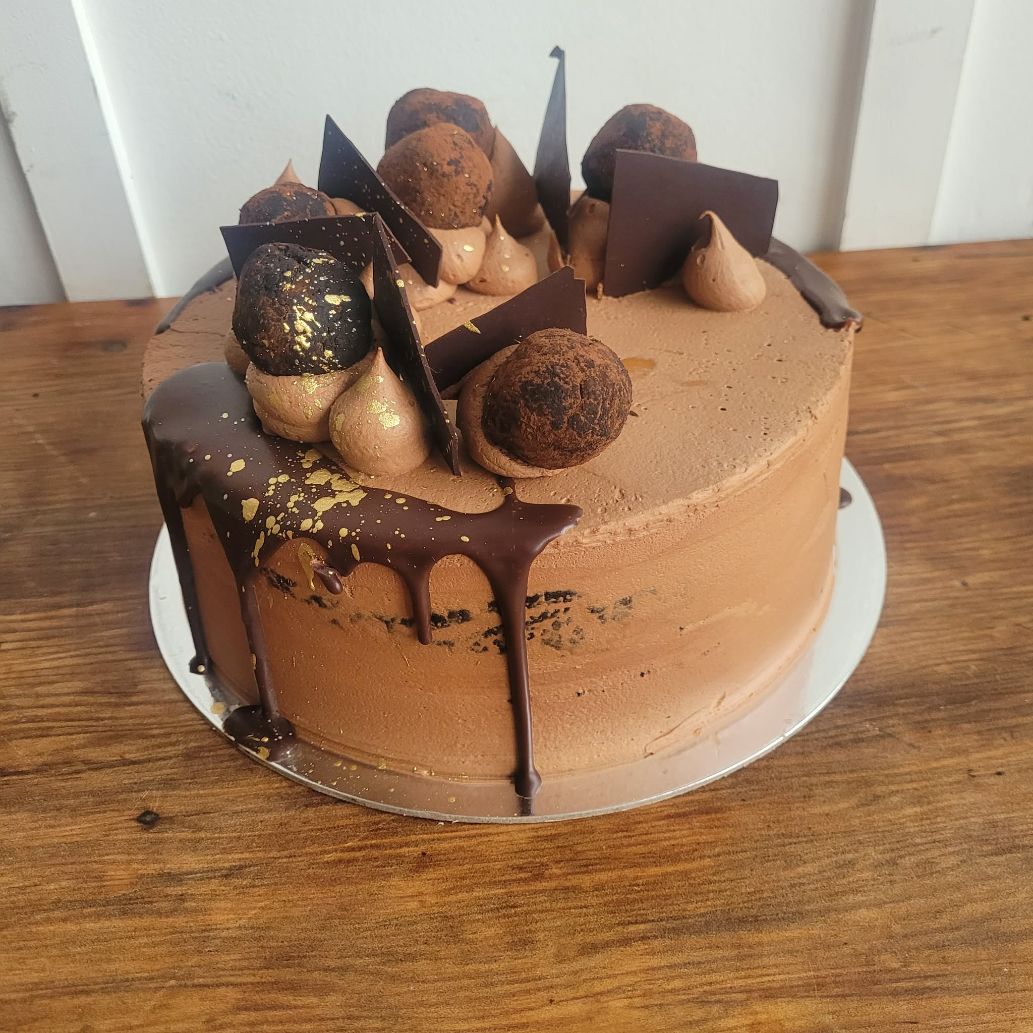 8″ Double Chocolate Cake