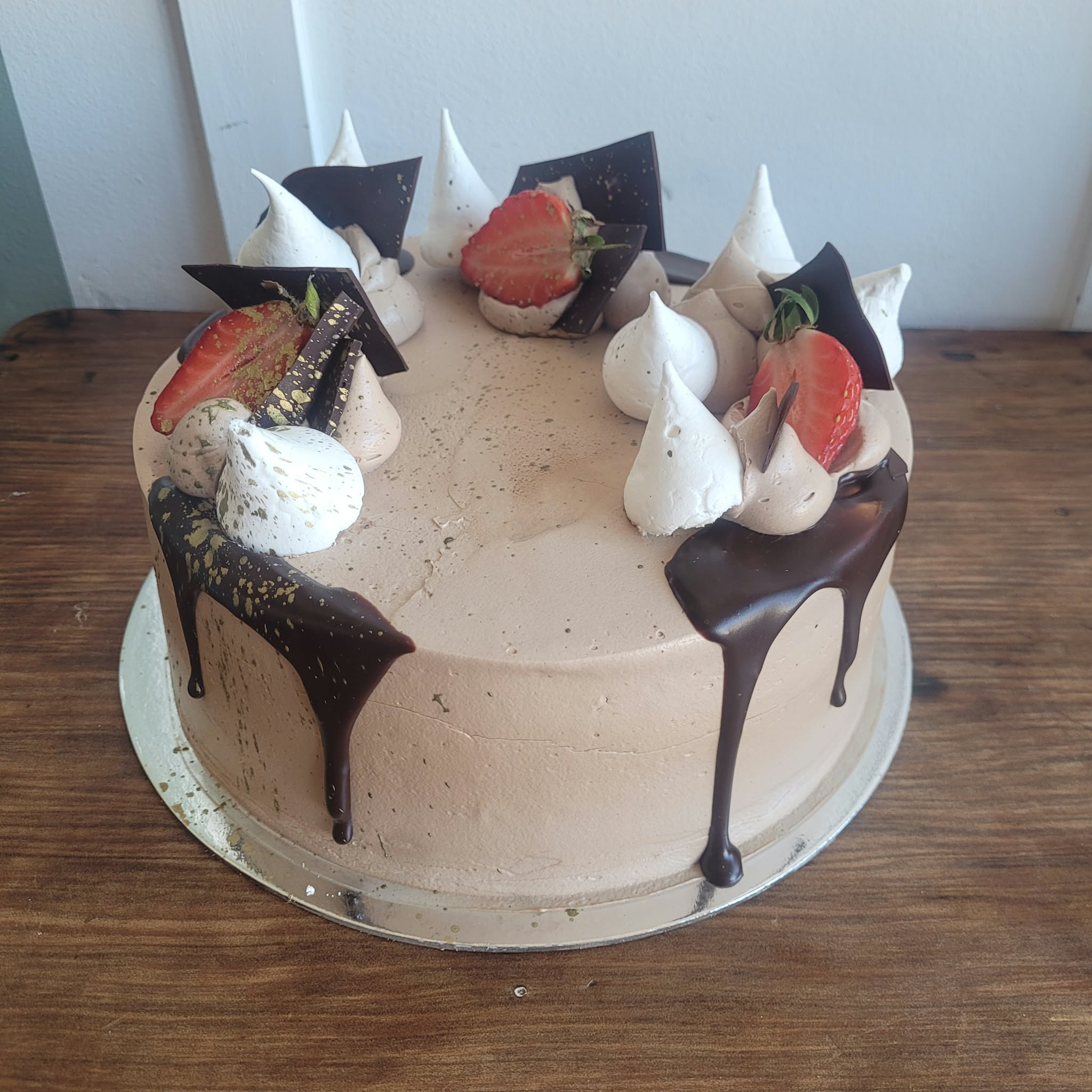 8″ Double Chocolate Cake
