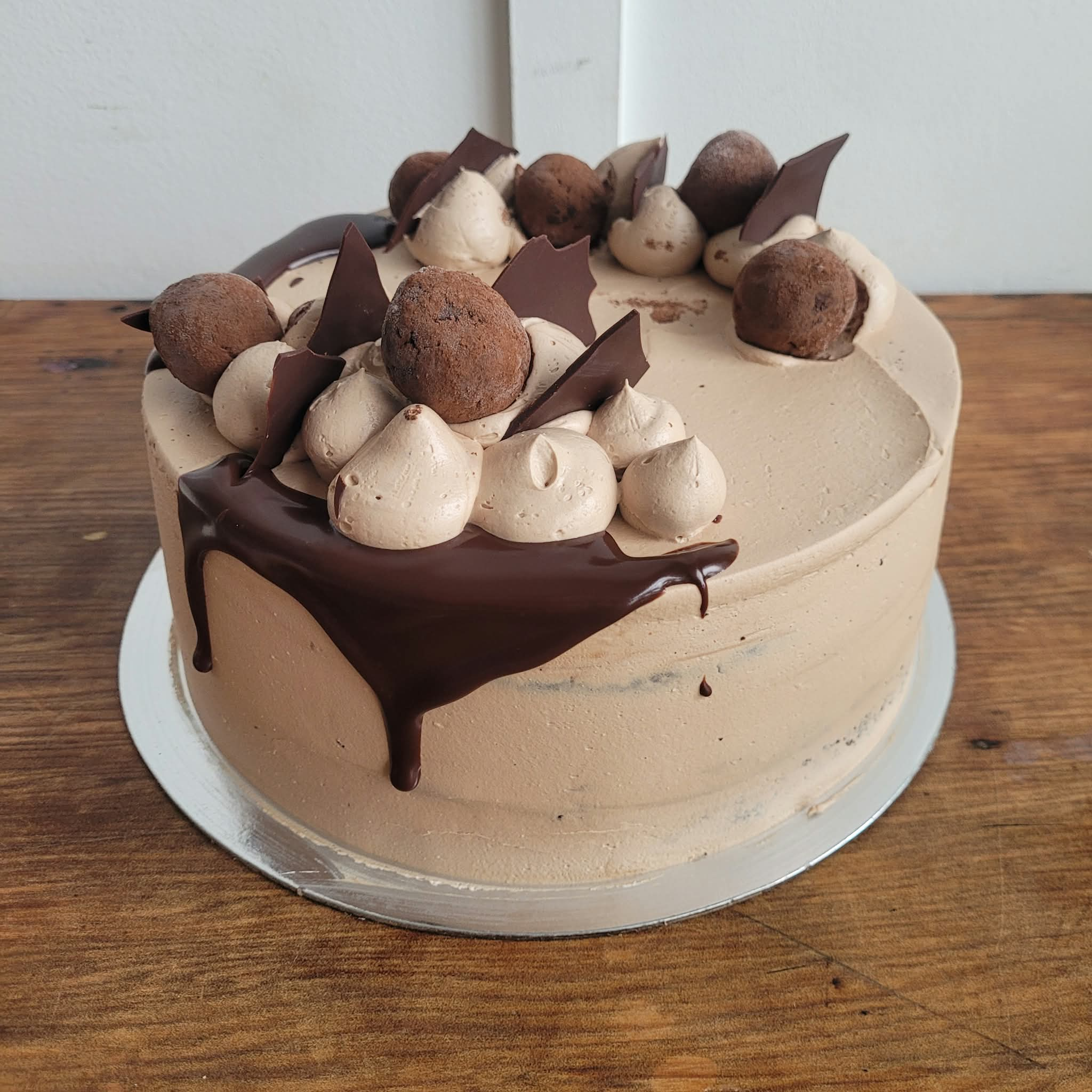 8″ Double Chocolate Cake